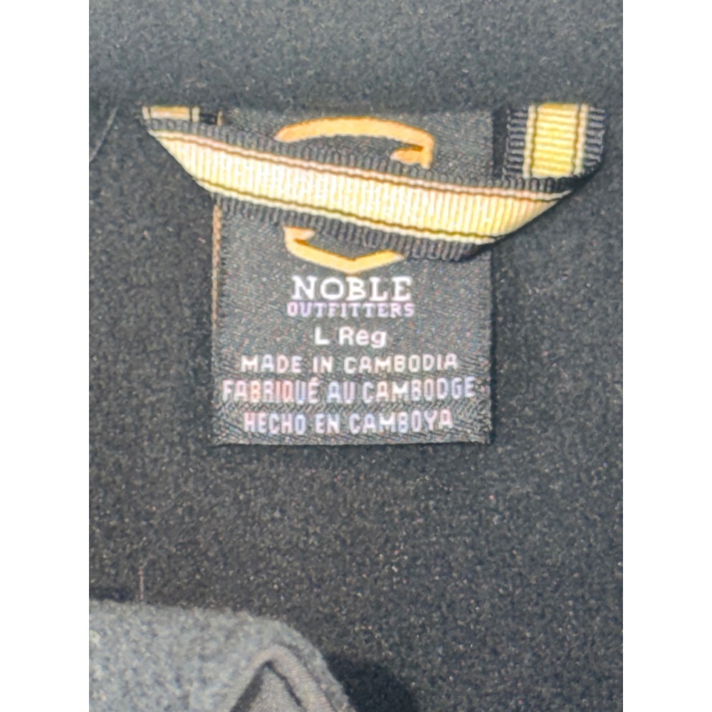 Noble Outfitters Mens Large Reg Softshell Vest Black 18018 Concealed Carry CCW - Picture 4 of 6